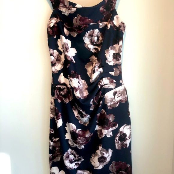 Floral print cocktail dress - le chateau - Picture 3 of 4